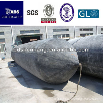 Eversafe air bag inflatable for barge